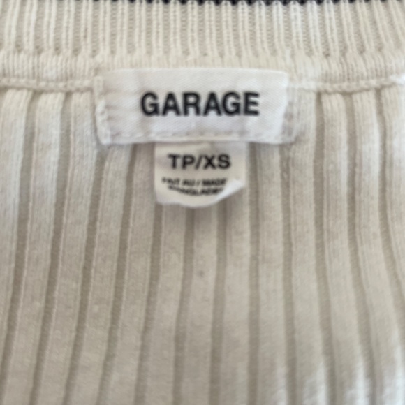 Garage white sweater size xs womans - Picture 2 of 3
